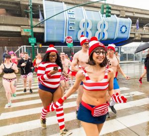 Cupid's Undie Run on Instagram