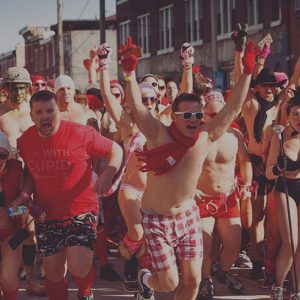 Cupid's Undie Run - Runners
